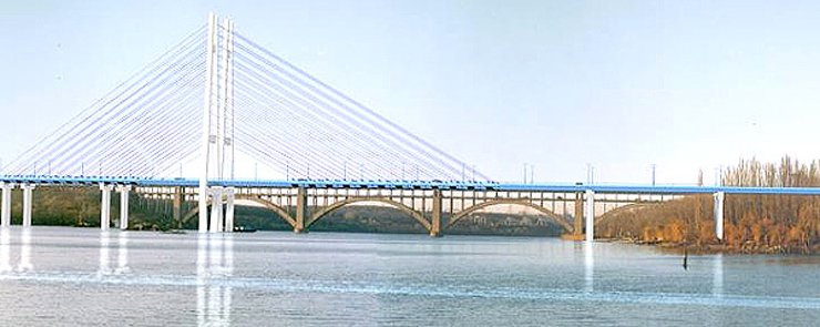 Проект нового моста через Днепр